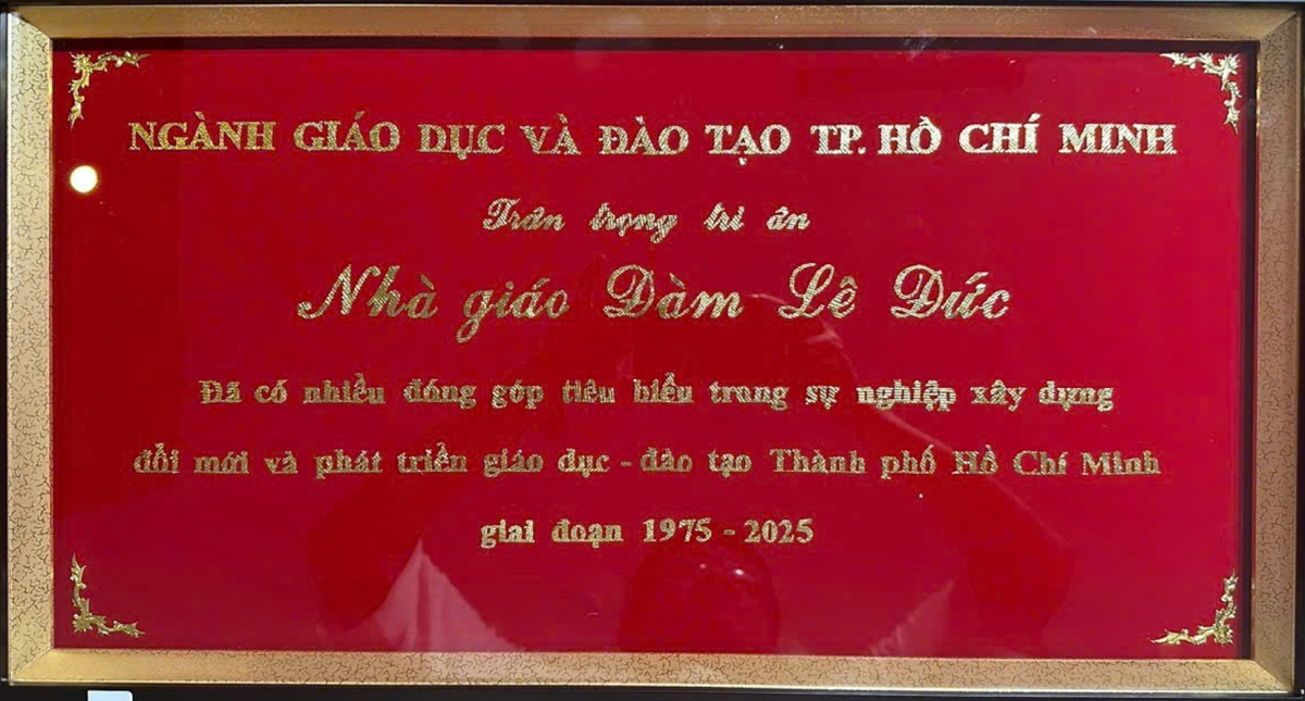 Tri ân cô Đức của TP.HCM