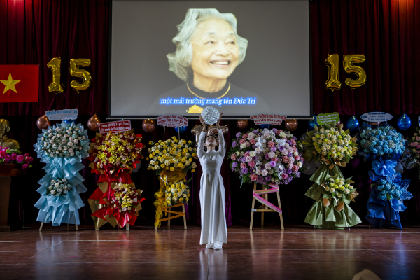 Lễ kỷ niệm 15 năm thành lập trường